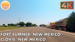 [4K60] Fort Sumner, New Mexico to Clovis, New Mexico!  Drive with me!