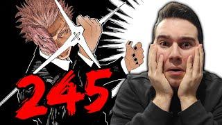 WE HAVE NO CHANCE OF BEATING SUKUNA... | Jujutsu Kaisen Chapter 245 Reaction/Review