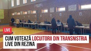 Cum votează locuitorii din Transnistria. LIVE NM din Rezina