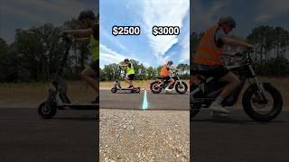 $500 vs $8,000 Scooter Tug Of War!