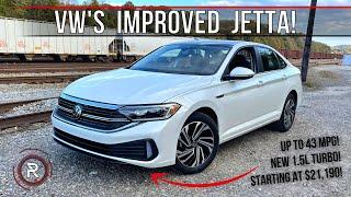 The 2022 Volkswagen Jetta 1.5T Is A More Efficient & Powerful Commuter Car