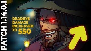 Overwatch McCree Deadeye Buff In A Nutshell (Patch 1.14.0.1)  IT'S HIGH NOON