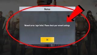 Pubg Lite | Network error login failed Please check your network settings problem solve