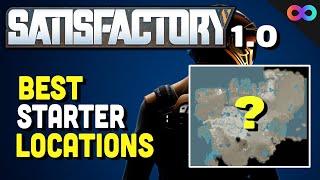 The Best Starting Locations for Satisfactory 1.0!