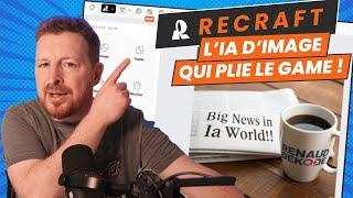 Recraft : une IA et un outil révolutionnaire ! Double-Tuto complet !!