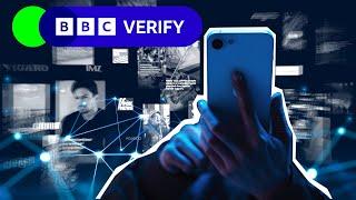 US election: Russian network spreads fake news reports | BBC Verify