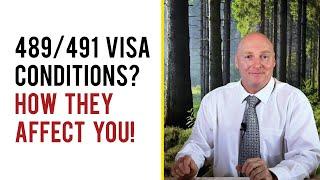 Australia's RESTRICTIVE 489/491 Visa Conditions. Don’t Get in Trouble