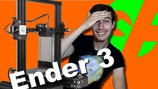 Creality Ender 3. Быстрый обзор, личное мнение!