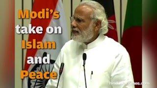 Modi's Take on Islam and peace