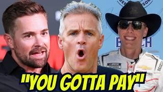 Carson Hocevar Wrecks Ricky Stenhouse Jr: "If You're Gonna Play, You Gotta Pay"
