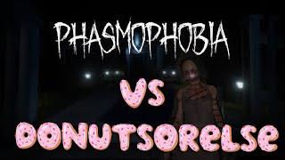 donutsorelse vs angry ghosts in dark rooms | Phasmophobia VR