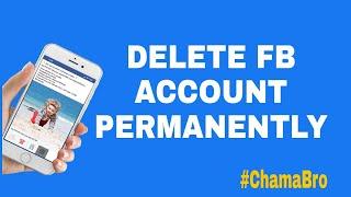 HOW TO DELETE YOUR FACEBOOK ACCOUNT PERMANENTLY 