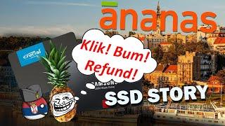 My Story of Ordering SSD from Ananas  - Honest Experience