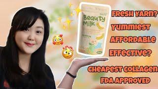 Dear Face Beauty Milk Premium Japanese Melon Collagen Drink REVIEW!!!  | Philippines