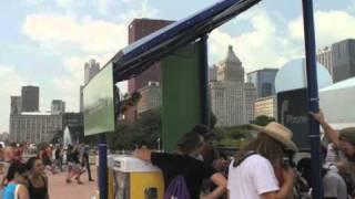 SolarPump timelapse at Lollapalooza