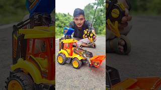 Rc excavator and remote control jcb unboxing 