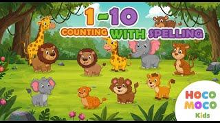 Explore Numbers Spelling: Fun Counting from 1 to 10!