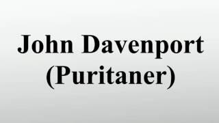 John Davenport (Puritaner)