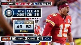 Top 10 Highest Scoring Games in NFL History!