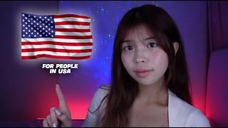 ASMR for people IN USA!