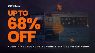 VSTBuzz Deals #13/2023 - Up to 68% off Audiothing, Sound Yeti, Audible Genius & Pulsar Audio