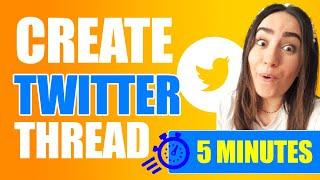 How to Create a Twitter Thread