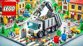 LEGO Garbage Truck with Working Lift Arm ️ Lego Auto Tech