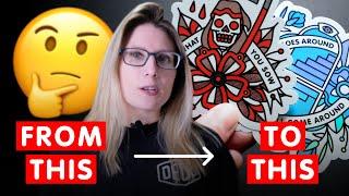 How I Design & Make Stickers | Ultimate Making & Selling Stickers Tutorial | Part 1