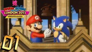 Mario and Sonic at the London 2012 Olympic Games: Part 1 - Athletics (Track)