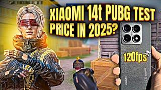 Xiaomi 14t pubg test 2025  | xiaomi 14t pro pubg mobile/bgmi test  | xiaomi 14t price 2025.
