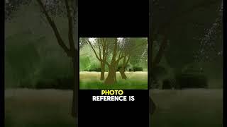 Capturing Tree Gestures in #art in #photoshop in