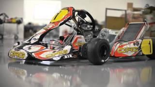 Smoking tires a crazy race inside the CRG factory (by Tkart Digital)