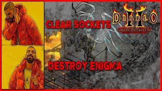 Diablo 2 - Fix Weapons - Up Belts - Clear Sockets #shorts