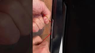 Rescue experts show how to open the jammed door #Shorts