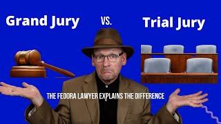 the difference between a trial jury and a grand jury.