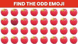 Find The Odd Emoji | Emoji Quiz | Emoji Puzzle | Find The Difference | Old Quiz Book