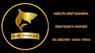 SHARK TRADER BOT - Результат торговли роботом за ноябрь