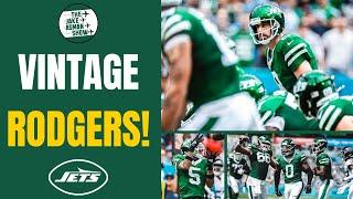 NY Jets Film Analyst Reveals How Aaron Rodgers Orchestrated Game Winning Drive!