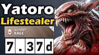 Яторо Абузит Лайфстилера, Герой Патча! - Yatoro Lifestealer 7.37 ДОТА 2