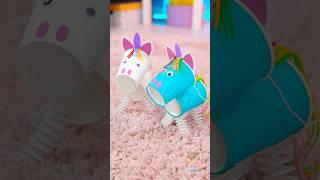 Create a Сute Unicorn out of paper cup!  #recycle #teaching #DIY