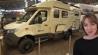 CMT 2024 WOHNMOBIL PREISE FALLEN ! Eura Mobil Extura. 1. echter 4x4 Off-Road Luxus Campervan.