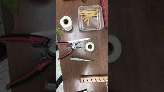 Bassoon Reed Forming Demo