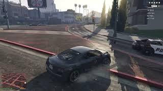 GTA 5, but if cops shooting Trevor to death, then Fredj Grief's Anti Griefer Show Death Scene Shows.