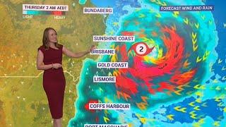 Analysis: Wind and rain increasing with residents on alert for Tropical Cyclone Alfred