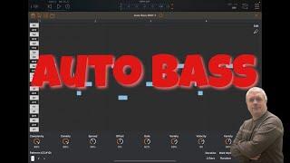 Cem Olcay Auto Bass AUv3 Midi Generator - Getting Started