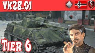 WOT Blitz - VK28.01 Full Tank Review German Tier 6 Light ||WOT Blitz||