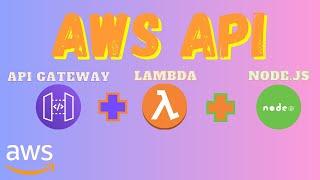 AWS Rest API using AWS Lambda, API Gateway and NodeJs