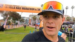 RUNNING ANOTHER HALF MARATHON IN SAN DIEGO | La Jolla Course