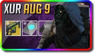 Destiny 2 - Xur Location, Exotic Armor Random Rolls & Xur Bounty "The Colony" (8/9/2019 August 9)