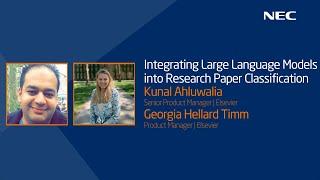 'Integrating Large Language Models into Research Paper Classification' - Kunal & Georgia, Elsevier